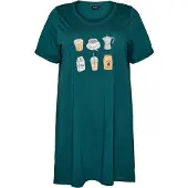 Zizzi Pyjamas 'MALLY' blandingsfarvet
