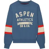 Superdry Superdrytil kvinder. W2012734A Preppy SKI blå sweatshirt (L), Casual, Bomuld