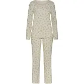 s.Oliver Pyjamas creme / khaki / pastelpink / sort