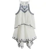 Next Jumpsuit lyseblå / mørkeblå / hvid