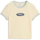 Puma Future..Archive Slim Graphic Ringer T-shirt, størrelse X-Large