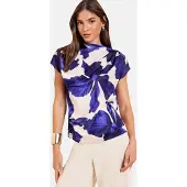 Friends Like These Bluse indigo / hvid