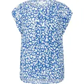Saint tropez Bluse 'BlancaSZ' azur / hvid