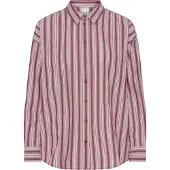 Ichi Bluse 'IHFLUCA' gammelrosa / bordeaux / offwhite