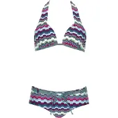 Sunflair Bikini blå / mint / pink / hvid