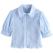 Next Bluse himmelblå