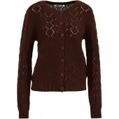 We fashion Cardigan mørkebrun