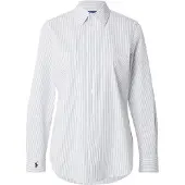 Ralph Lauren Bluse lyseblå / hvid