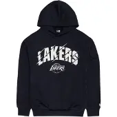 New Era Sweatshirt 'NBA LOSLAK' navy / hvid
