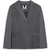 Lola Casademunt Blazer antracit / perlehvid