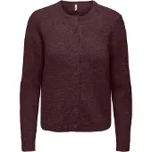 ONLY Cardigan 'ONLOlivia' burgunder