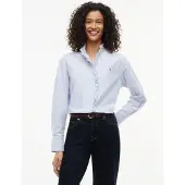 Tommy Hilfiger Bluse blå / hvid