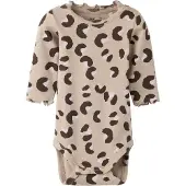 Name it Sparkedragt/Body 'NBFLANA' ecru / mørkebrun / taupe