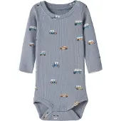 Name it Body l/æ - Rib/Modal - NbmOttoman - Tradewinds - - 62 - Body L/Æ