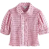 Next Bluse lys pink / sort