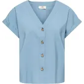 JDY Bluse 'JDYMOLLY' lyseblå