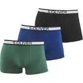 s.Oliver Boksershorts blå / grøn / sort / hvid