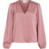 Vila Bluse 'VIEllette' gammelrosa