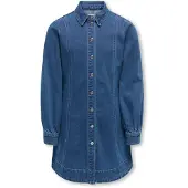 ONLY GIRLS Kjole blue denim