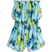 Next Jumpsuit lyseblå / mørkeblå / oliven / gran