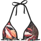 Sunseeker Bikinioverdel mørkegrøn / abrikos / sort / hvid