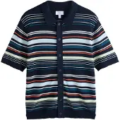 Next Cardigan navy / pastelblå / pastelgrøn / orange