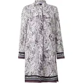 Marc Cain Blusekjole lavendel / cyclam / sort / offwhite