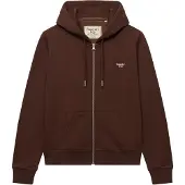 Superdry Sweatjakke brun