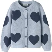 Name it Cardigan navy / himmelblå