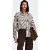 ONLY Bluse 'JDYVESPER' choko / hvid