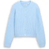 Tom Tailor Cardigan himmelblå