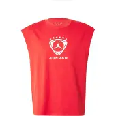 Jordan Bluser & t-shirts 'Brooklyn' rød / hvid