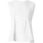 Weekend Max Mara Bluse 'VALLO' hvid