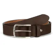 Howard London Bælte 'Howard Belt Dean Nubuck Dark Brown' mørkebrun