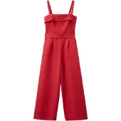 Mango Jumpsuit rød