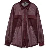 Vero Moda Bluse 'Camicie' bordeaux