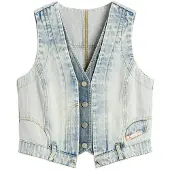 Desigual Vest lyseblå