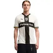 Puma Parma Calcio 1913 2026 Home Jersey Men, Clothing, Warm White/Black, XXL