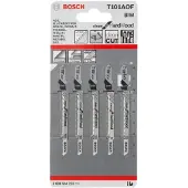 Bosch T 101 Aof Clean Hardwood Stiksavklinge Sæt 5 Enheder