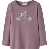 Name it Bluse - Uld - NmfWillitus - Toadstool/Flower Bouquet - - 5 år (110) - Bluse