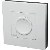 Danfoss IconTM WD, drejeknap - IconTM WD, trådløs gulvvarmetermostat med drejeknap