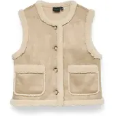 Vero Moda Vest 'VMLina' creme / greige