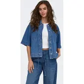 ONLY Bluse 'ONLCleo' blue denim