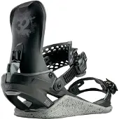 Thirtytwo - Snowboardbindinger - Basin Public Fase Public Black/Gray til UnisexAluminium - Størrelse L - Sort