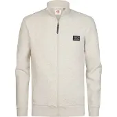 Petrol Industries Sweatjakke hvid-meleret