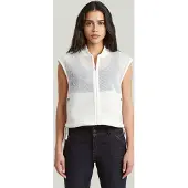 G-Star Meshy Binding Vest - White - Women