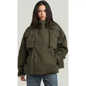 G-Star 4-Pocket Cape Jacket - Grey - Women