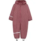 CeLaVi Regndragt m. Fleece - Rose Brown - - 100 - Regndragt