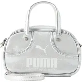 Puma Skuldertaske '1976' lysegrå / hvid