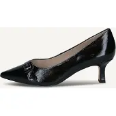 Caprice Pumps, black, made of Leather with Queenie, Size 37
